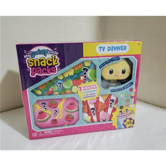 My Squishy Little Snack Packs TV Dinner Chi Mystery Pack 771171148395 - Picture 3 of 8